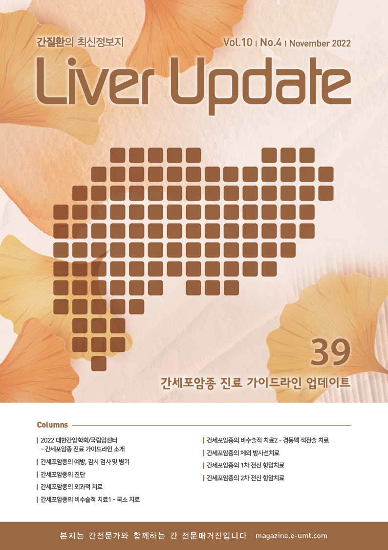 Liver Update 39호 – 간세포암종 진료 가이드라인 업데이트