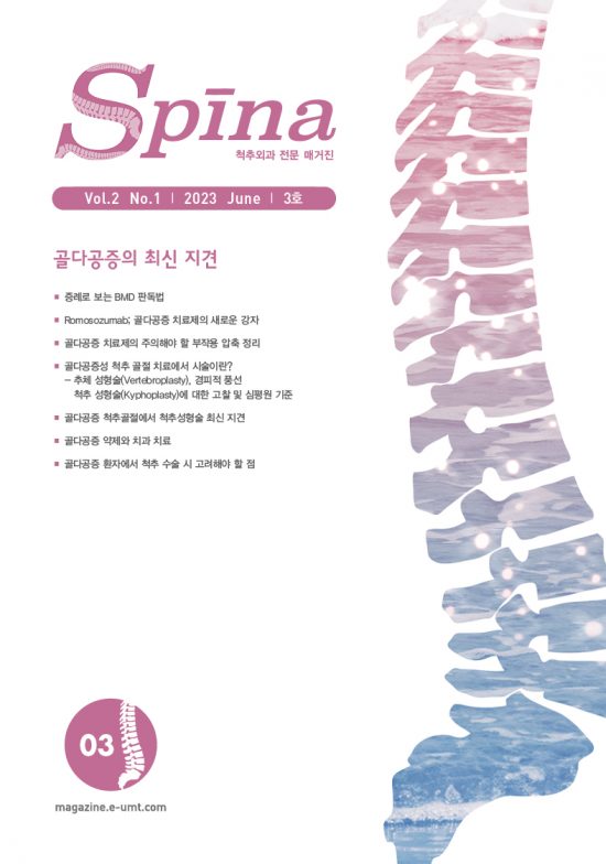 Spina 3호 – 골다공증의 최신 지견