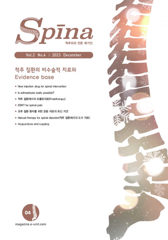 Spina 4호 – 척추 질환의 비수술적 치료와 Evidence base